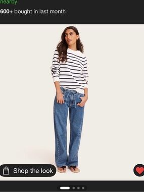parke x target baggy drawstrings jeans